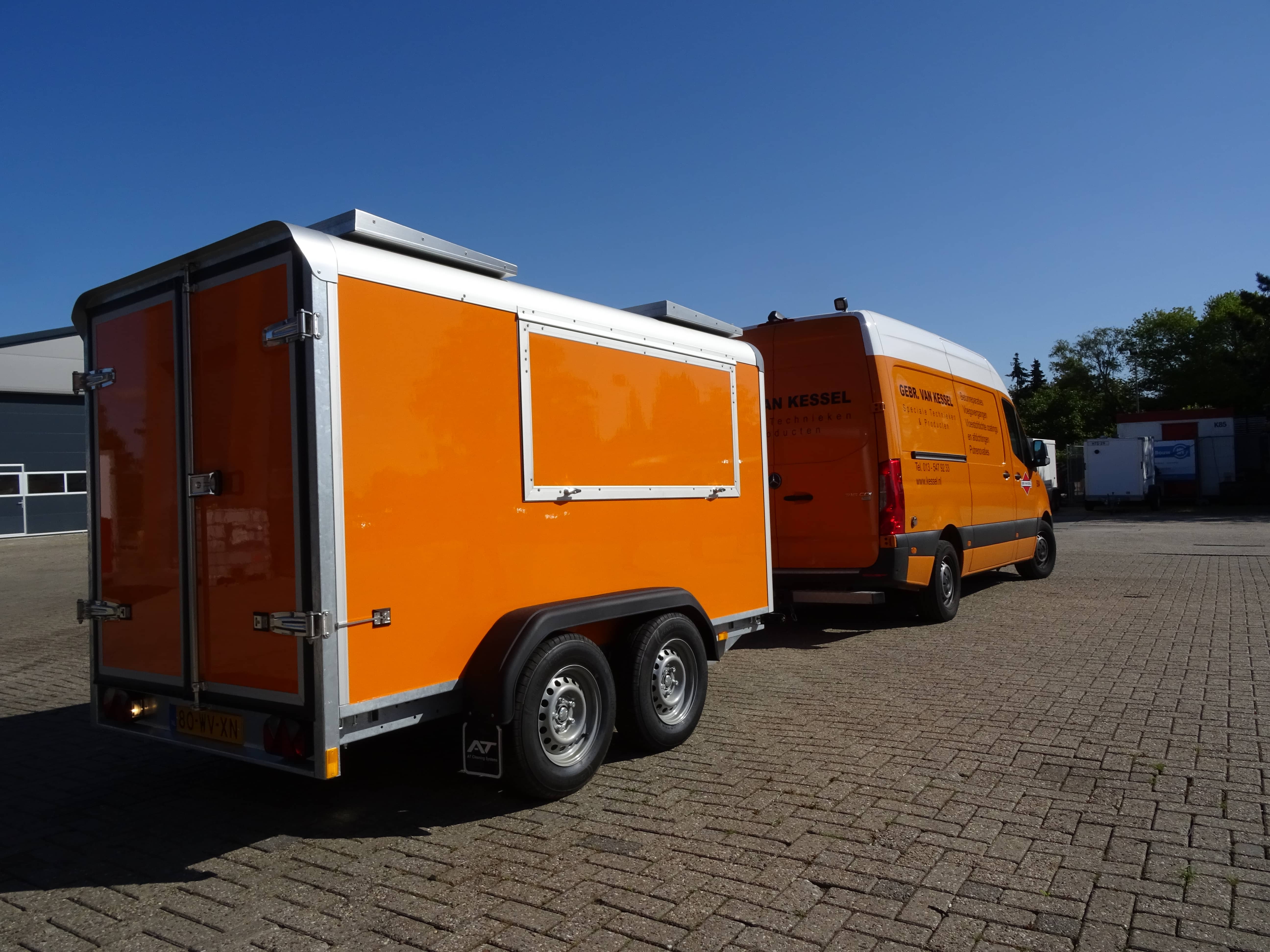 accu hogedruktrailer gebr. van kessel