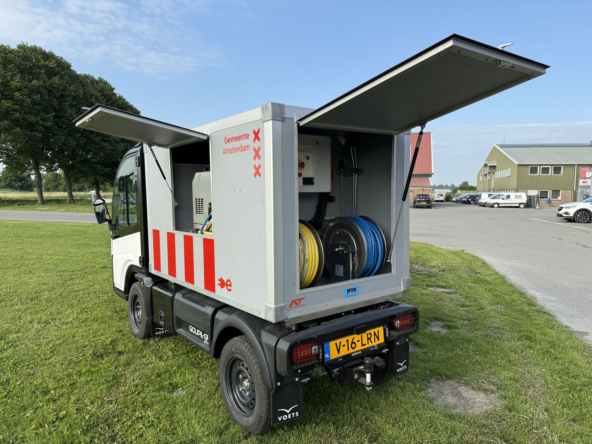hogedrukinstallatie Goupil G4M Gemeente Amsterdam