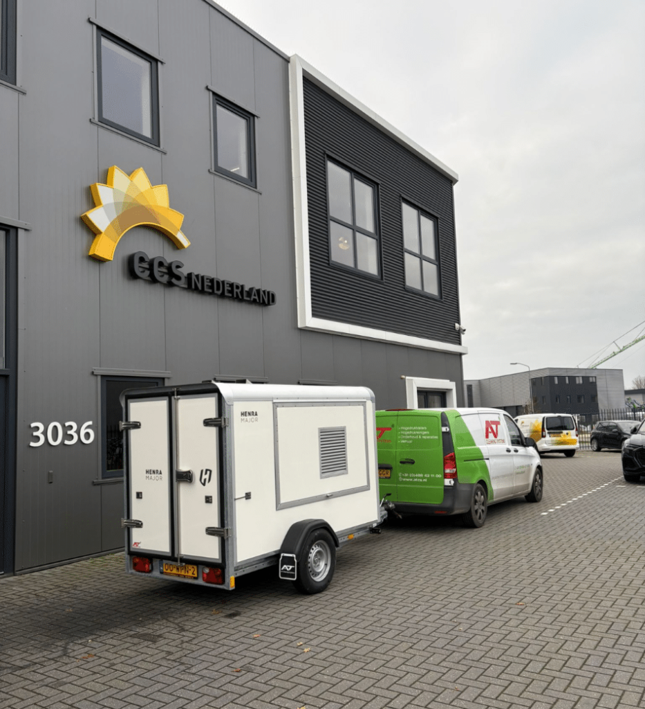 Hogedruktrailer CCS Nederland