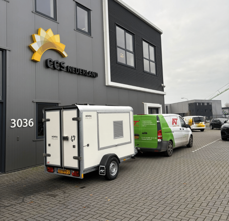 Hogedruktrailer CCS Nederland